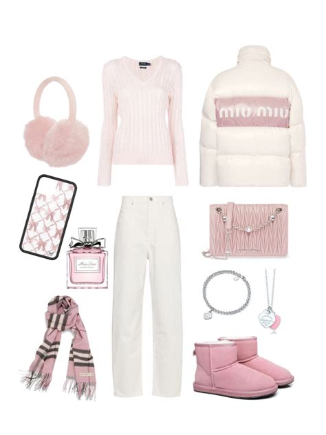 pink winter outfit aesthetic | Roupas estilosas, Estilo preppy feminino ...