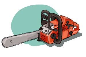 How to Draw Chainsaw Step by Step - Easy Drawings for Kids - DrawingNow