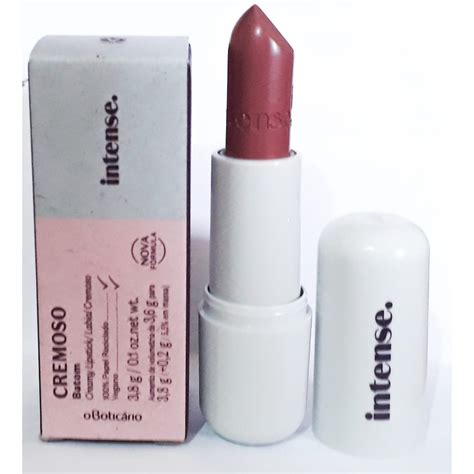 O BOTICARIO BATOM HIDRATANTE CREMOSO INTENSE NUDE G Shopee Brasil