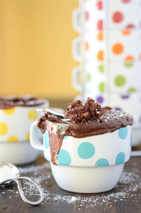 Chocolate Peanut Butter Mug Cake The Novice Chef