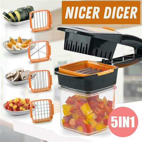 Nicer Quick In Dicer Fruit And Vegetable Cutter Set Shopznowpk