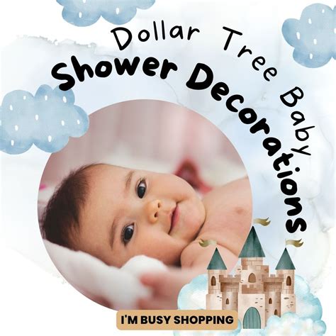 Dollar Tree Baby Shower Decorations Im Busy Shopping