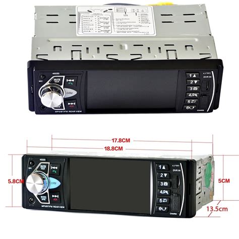 Player Mp Auto Tech Model D Display Inch Bluetooth Usb