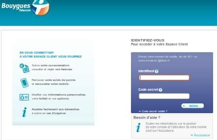 Mon Compte Bouygues Telecom Espace Client Mobile Sur Bouyguestelecom