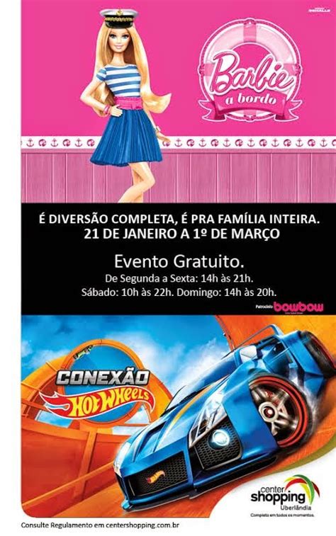 Evento In Dito Da Barbie A Bordo E Conex O Hot Wheels Vai Animar As F Rias Da Crian Ada