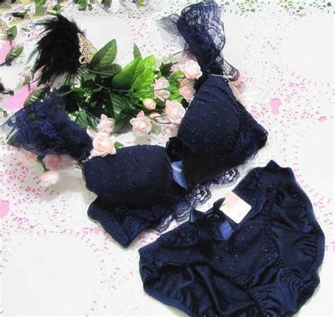 Princess Lace Strap Deep V Lingerie Bra Sets Wegee