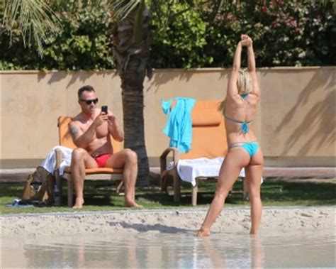 Ola Jordan In A Tiny Blue Bikini In Dubabi February Phun Org Forum