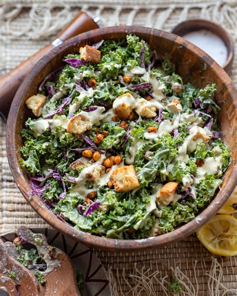 Simple Vegan Kale Caesar - BetterFoodGuru