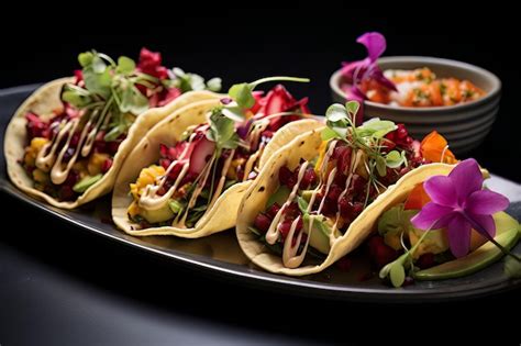 Premium AI Image | Taco Magic Where PlantBased and Flavor Collide