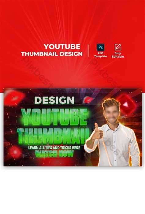 Youtube Cover Template Psd Free Download Pikbest