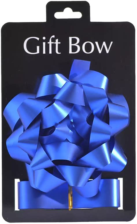 Набор для украшения подарков синий бант d=12см, лента - 2,5смх3м купить ...