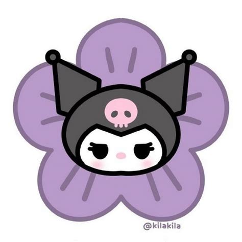 Куроми види цвиточка | Şirin çizim, Sevimli karikatür, Hello kitty