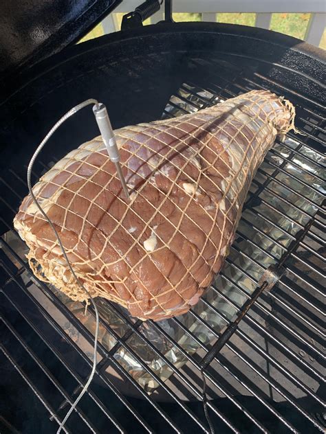 Cured, Smoked Venison Ham…Amazing : r/biggreenegg