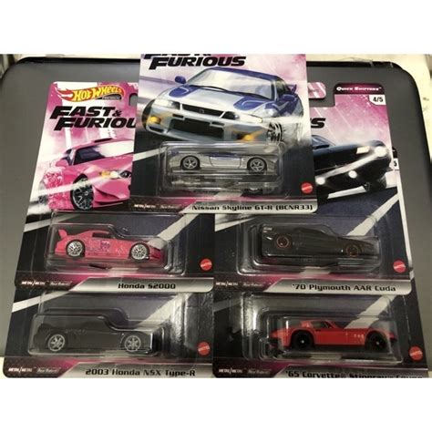Hot Wheels Fast And Furious Premium Quick Shifters Shopee Malaysia