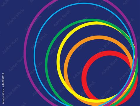 Lgbtq Vector Illustration Color Gay Lesbian Bisexual Homosexual Transgender Rainbow Symbol Of