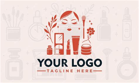 premium vector cosmetics vector logo design beauty cosmetics icon set