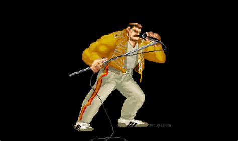 For Freddie Mercury Pixel Art On Behance