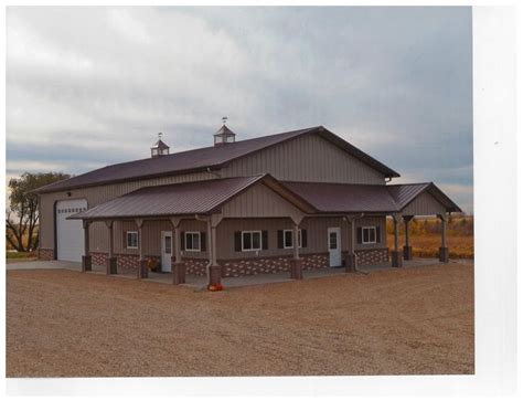 Pin by Stephanie Huggins on Pole barn home plans | Pole barn house ...