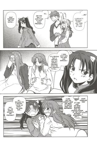 Pregnant Servants Luscious Hentai Manga Porn