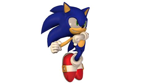 modern sonic render  fusiontdraws  deviantart