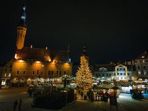 Tallinn Christmas Market In Estonia