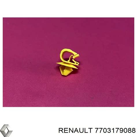 7703179088 Renault (RVI) фиксатор упора капота