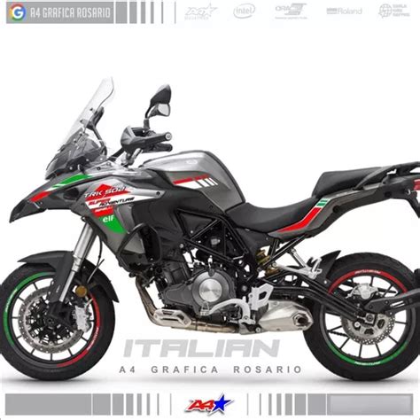 Calcos Benelli Trk 502 Full Kit Super Adventure Envío gratis