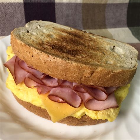 Ham Egg and Cheese Sandwich - Lehmans Deli