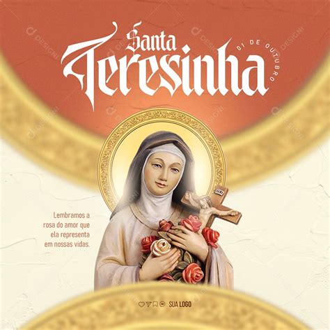 Qual O Dia De Santa Teresinha - Dia De Santa Teresinha Teresa 01 de Outubro Lembramos a Rosa do Amor ...