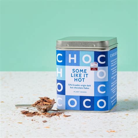 Ecuador Origin Hot Chocolate Flakes Tin Vf