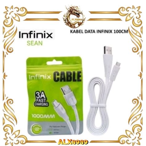 Jual Kabel Data Infinix Original Hot Hot Pro Hot Usb A Cable Fast Charger Fast