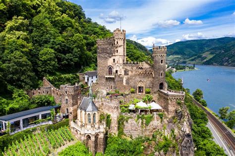 amazing castles  visit  germanys rhine river castles