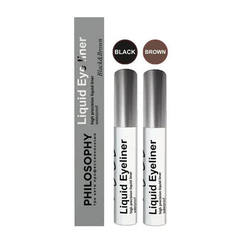 PHILOSOPHY ТРИ КИТА ПРОФЕССИОНАЛИЗМА Подводка для глаз ART DERMATOLOGY ...