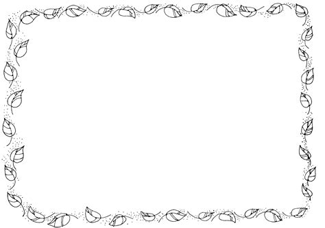 Black And White Border Wallpaper