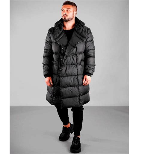 Мужская длинная зимняя куртка Z-250 купить в интернет магазине Fashion ...