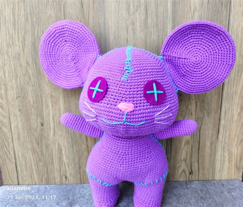 Mouse Mousey Momo Crochet Amigurumi Pattern - Etsy