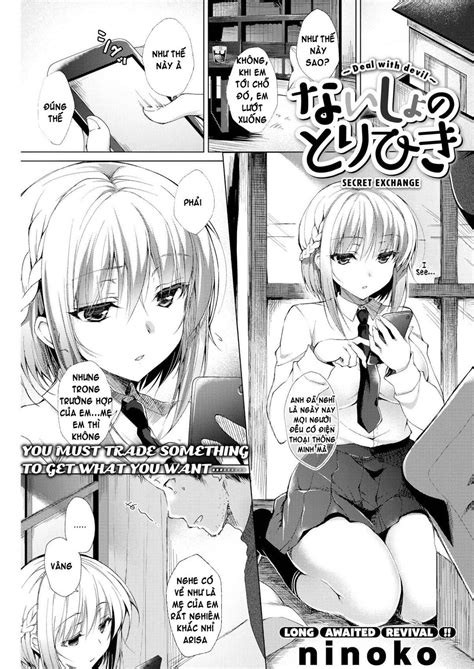 Khám Phá Truyện Hentai Trao đổi bí mật Oneshot Chapter 1 Mới Nhất