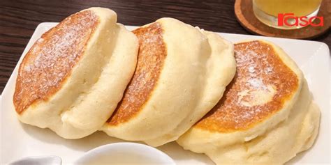 buat japanese fluffy pancake gebu sedap senang masak atas kuali