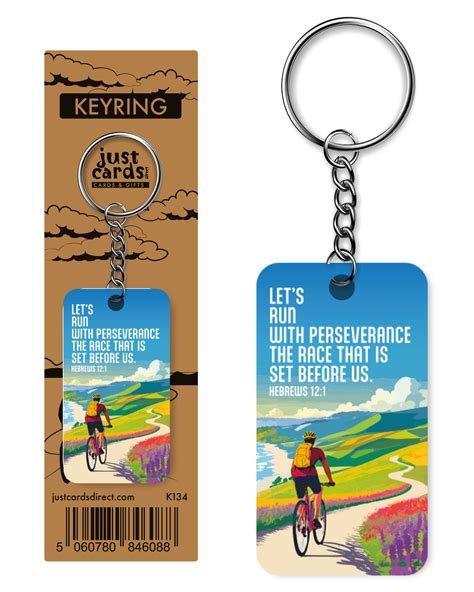 Perseverance Keyring | The Christian Gift Company