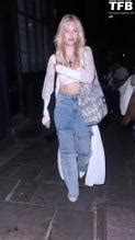 Lottie Moss Sexy Seen Flaunting Her Hot Tits Outside Jamie Laings Party In Shoreditch Aznude