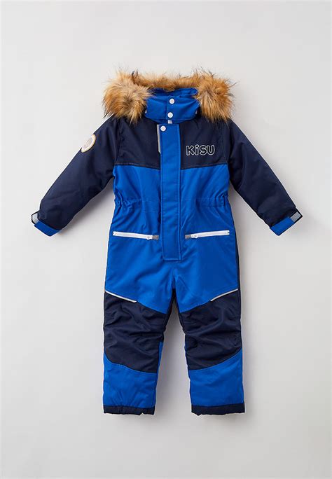 Комбинезон утепленный Kisu, цвет: синий, MP002XB01C20 — купить в ...