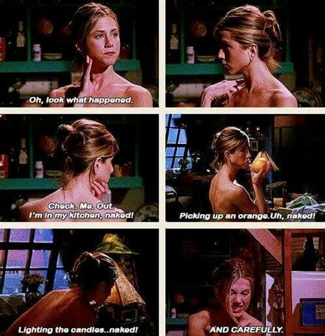 Rachel Hanging Out Naked Friends Moments Friends Episodes Friends Funny