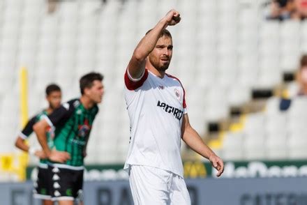 Antwerps Vincent Janssen Celebrates After Scoring Editorial Stock Photo