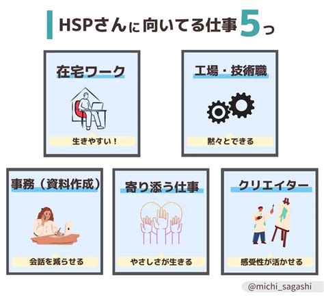 Hspに向いてる仕事5選！おすすめの働きやすい職場を実体験とアンケートから紹介