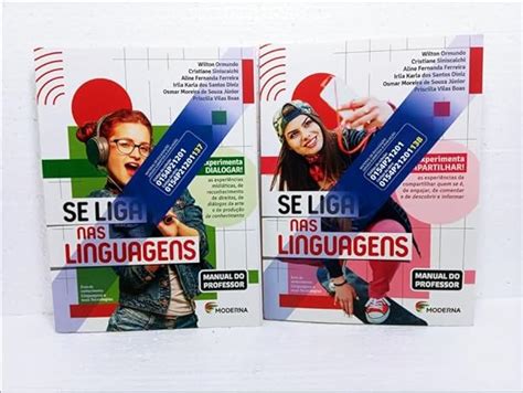 Livro Se Liga Nas Linguagens - Livro Se Liga Nas Linguagens 6 Vols. - Wilton Ormundo E Outros ...