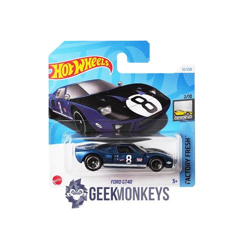 Машинка Хотвилс игрушка коллекционная Hot Wheels FORD GT40 5785 HTD34
