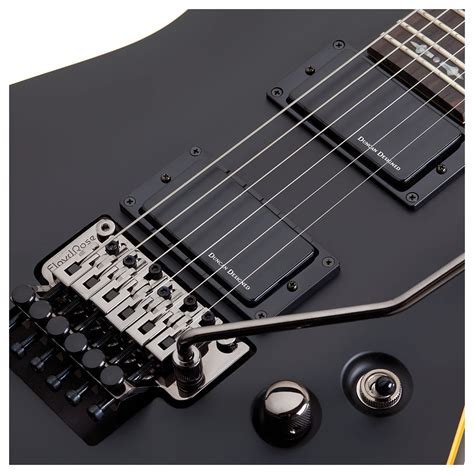 Schecter Demon-6 FR, Satin Black at Gear4music