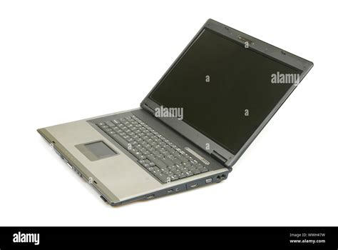 professional laptop isolated on white background Stock Photo - Alamy