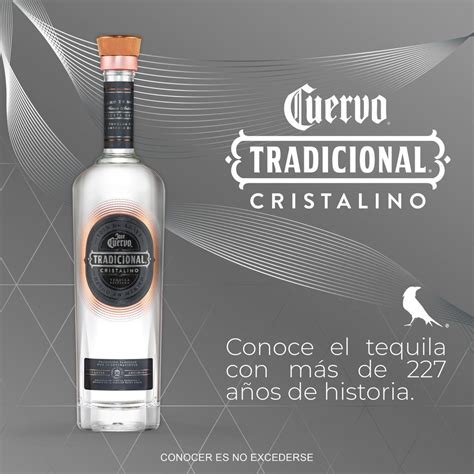 Tequila Tradicional Reposado Cristalino 750ml Vinos América