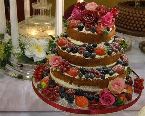 Naked Buttercream A Truly Scrumptious Cake